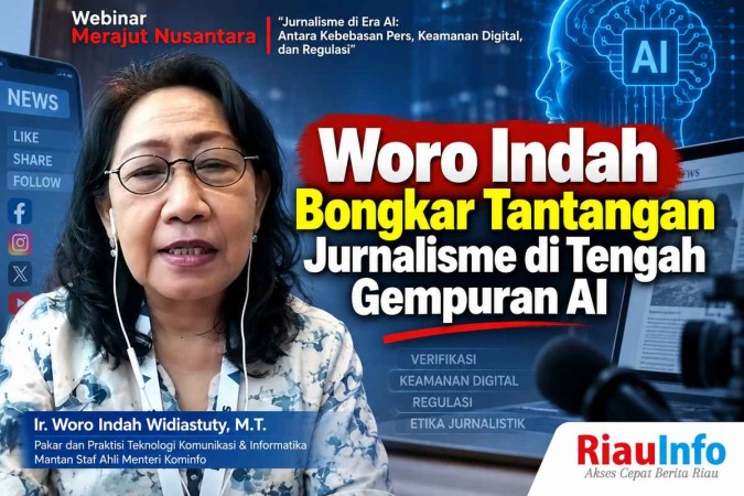 Woro Indah Bongkar Tantangan Jurnalisme di Tengah Gempuran AI