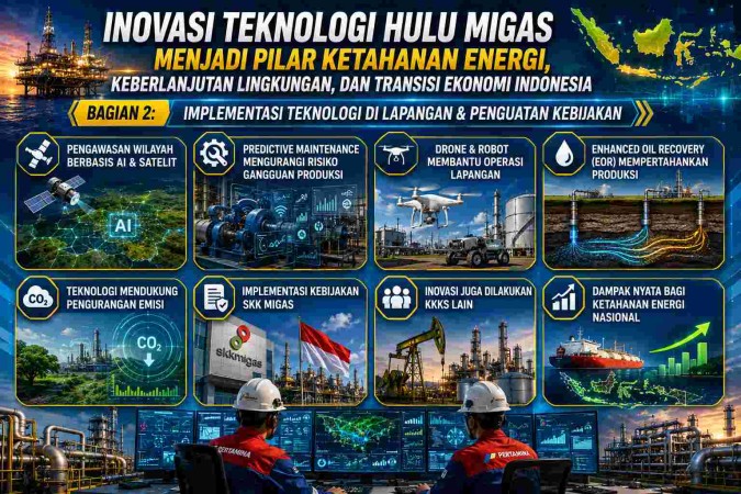 Inovasi Teknologi Hulu Migas Menjadi Pilar Ketahanan Energi, Keberlanjutan Lingkungan, dan Transisi Ekonomi Indonesia (2)