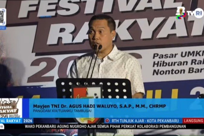 Festival Rakyat Nusantara 2026 Resmi Dibuka, didukung UMKM Riau 