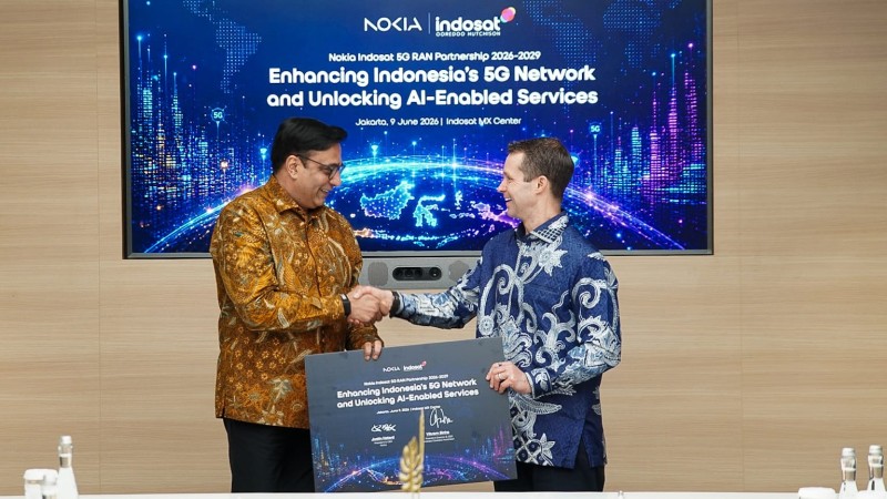 Indosat Gandeng Nokia dan NVIDIA Kembangkan Jaringan 5G Terintegrasi AI