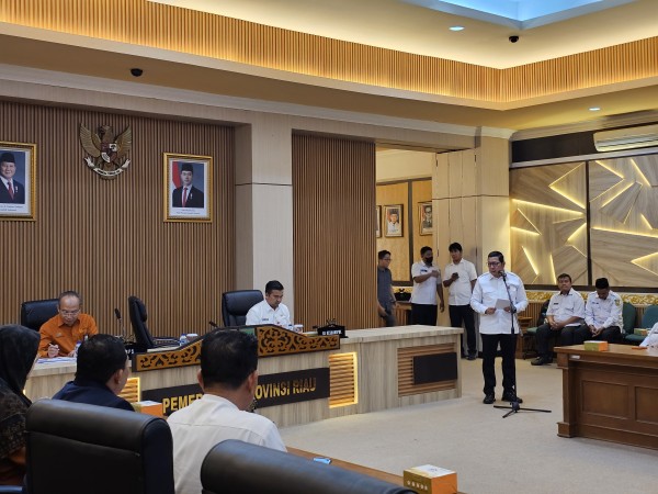 Perkuat Kualitas Demokrasi, Pemprov Riau Gelar FGD Indeks Demokrasi Indonesia 2025 