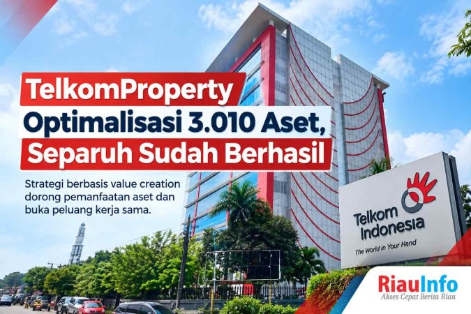 TelkomProperty Optimalisasi 3.010 Aset, Separuh Sudah Berhasil