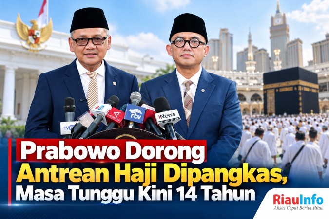 Prabowo Dorong Antrean Haji Dipangkas, Masa Tunggu Kini 14 Tahun
