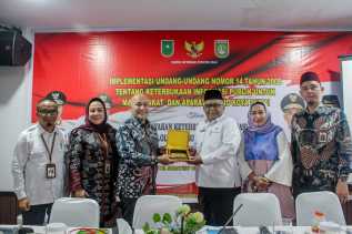 Bersama Diskominfotiksan Dumai, KI Riau Gelar Sosialisasi Keterbukaan Informasi Publik