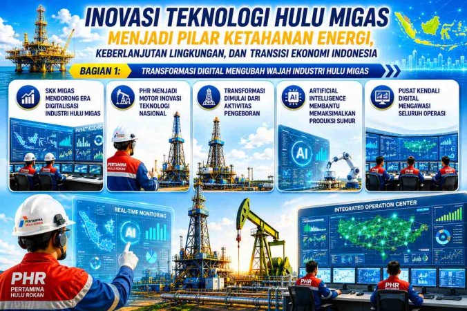 Inovasi Teknologi Hulu Migas Menjadi Pilar Ketahanan Energi, Keberlanjutan Lingkungan, dan Transisi Ekonomi Indonesia (1)