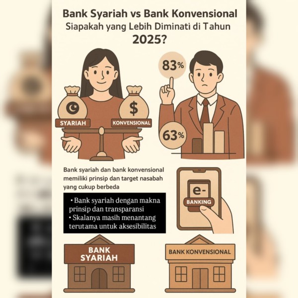 Bank Syariah vs Bank Konvensional. Siapakah yang Lebih Diminati di Tahun 2025?