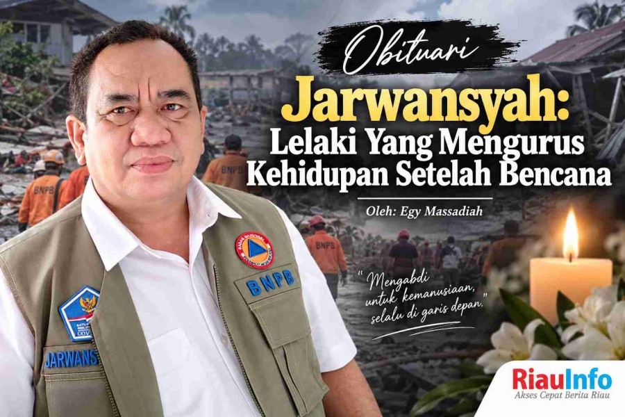 Jarwansyah: Lelaki Yang Mengurus Kehidupan Setelah Bencana