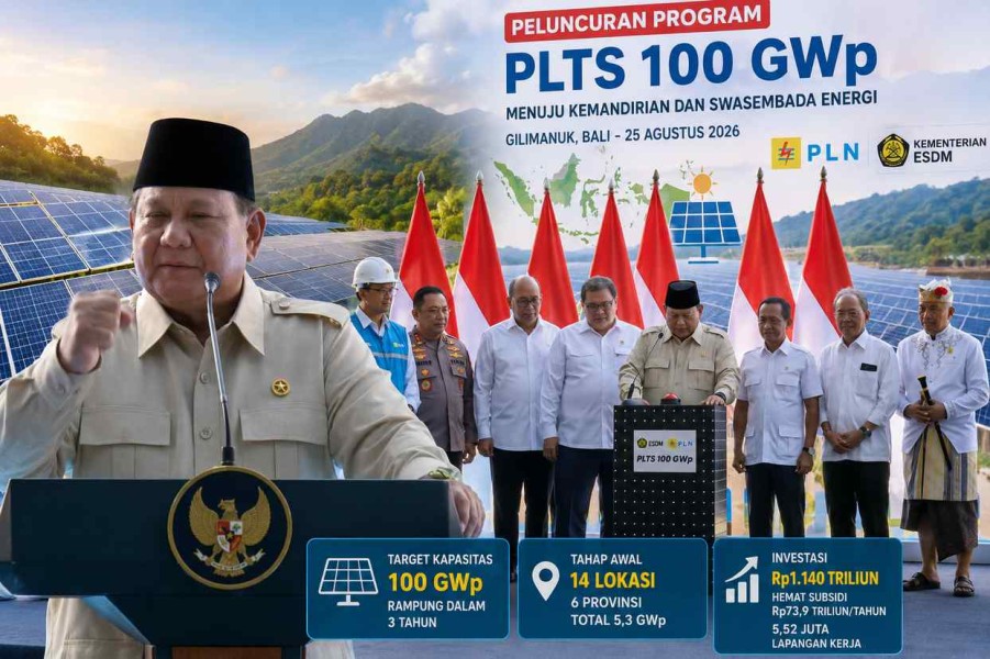 Program PLTS 100 GWp Ditargetkan Rampung 3 Tahun, Ini Proyek Awalnya