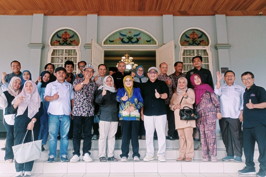 Sambut PWI dan SMSI, Bupati Berharap Dukungan untuk Siak Hebat dan Bermartabat
