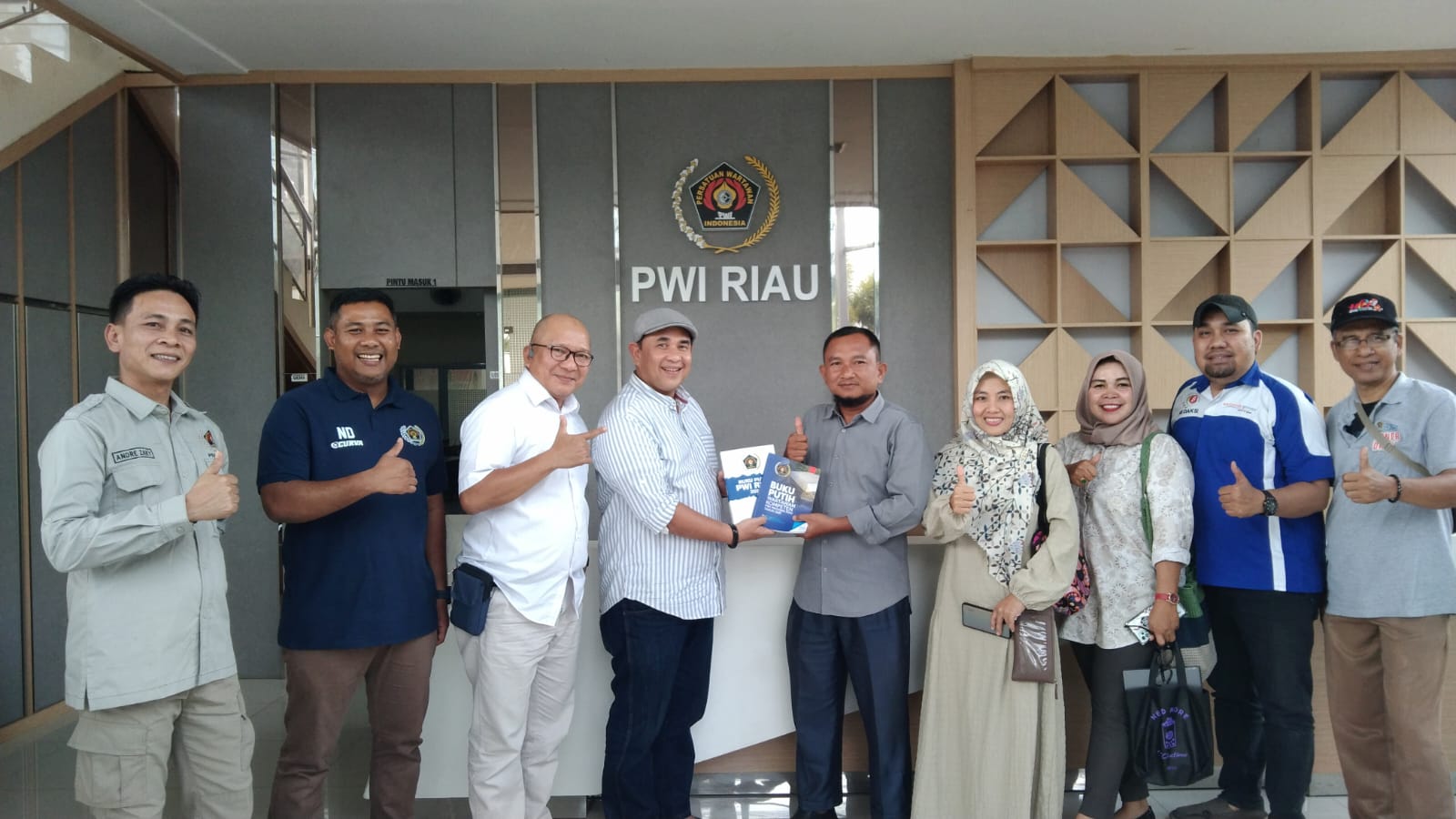 PWI Riau Sambut Niat Baik STISIP Persada Bunda Jalin Kerja Sama