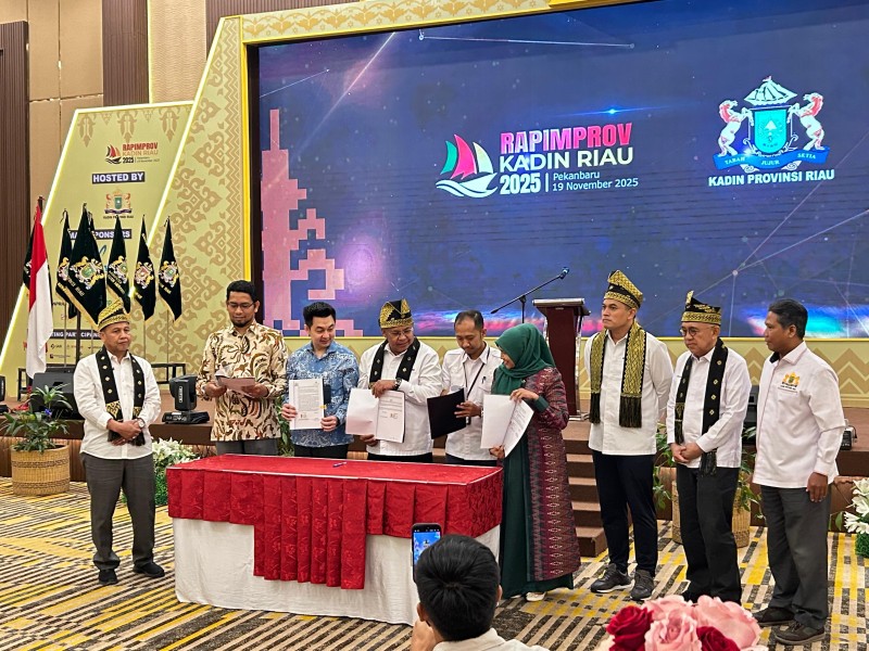 Eka Hospital Teken MoU dengan Kadin Riau, Sediakan Pemeriksaan Kesehatan untuk Anggota