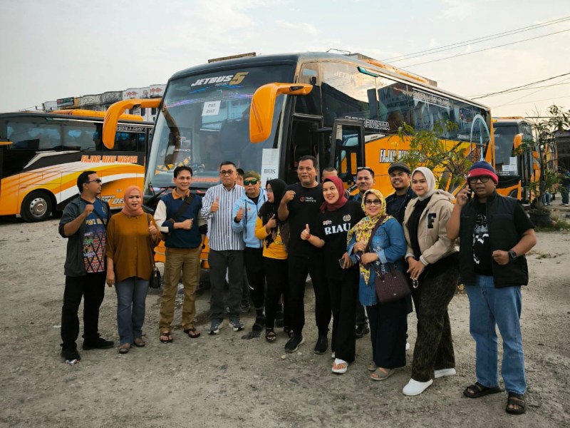 PWI Riau Berangkatkan 110 Wartawan ke HPN 2026 di Serang, Raja Isyam: Momentum Perkuat Kapasitas 