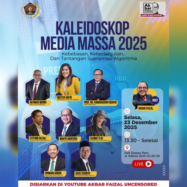 PWI Pusat Gelar Kaleidoskop Media Massa 2025