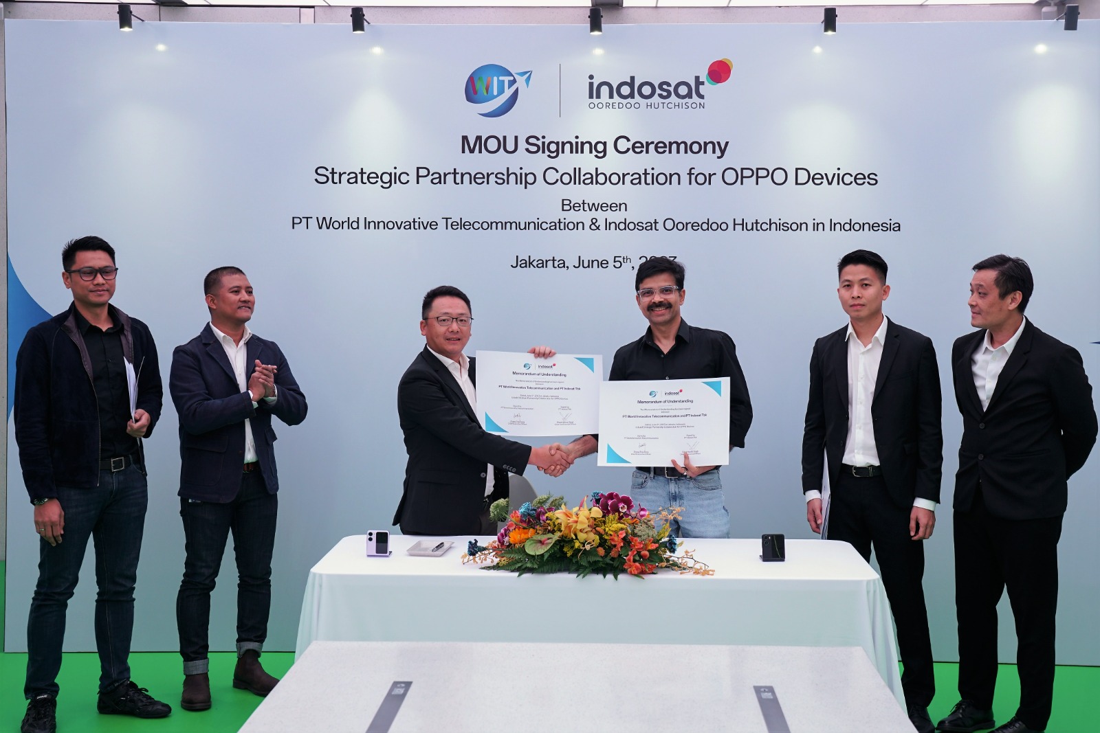 Indosat dan OPPO Indonesia Jalin Kemitraan Strategis untuk Mempercepat Pertumbuhan Bisnis Seluler di Indonesia