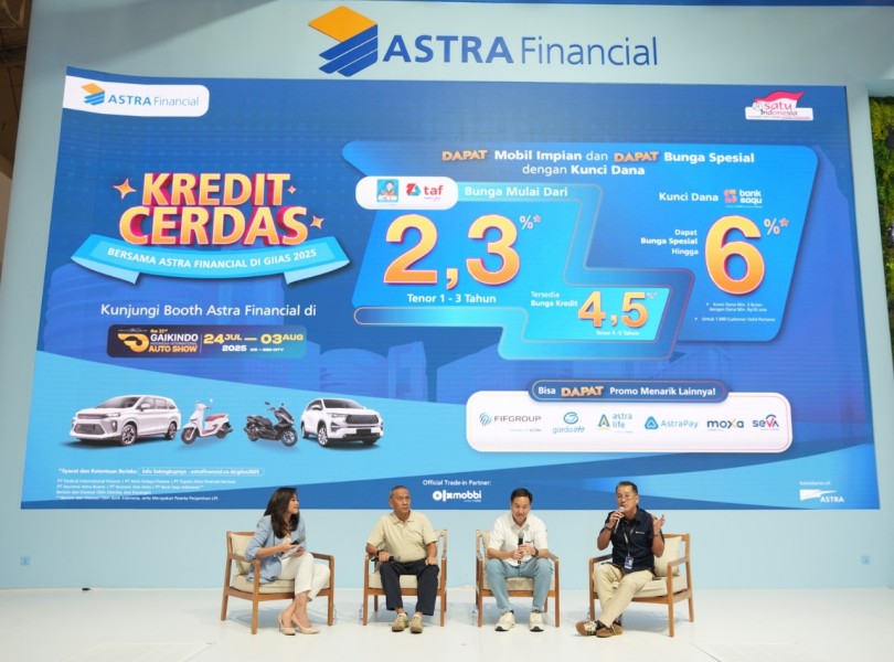 GIIAS 2025: Astra Financial dan OLXmobbi Mudahkan Tukar Tambah Mobil, Pembiayaan Bekas Tumbuh Pesat