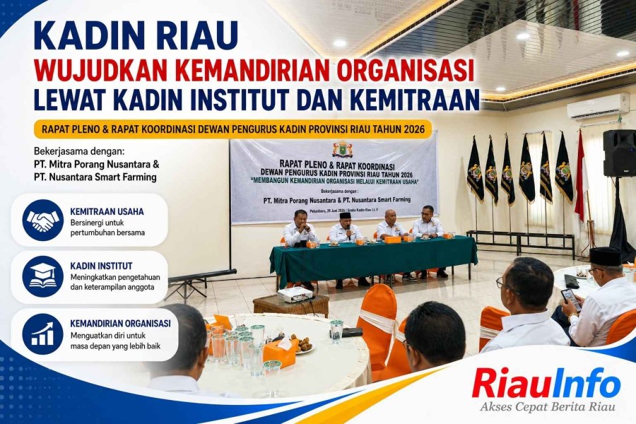 Kadin Riau Wujudkan Kemandirian Organisasi Lewat Kadin Institut dan Kemitraan