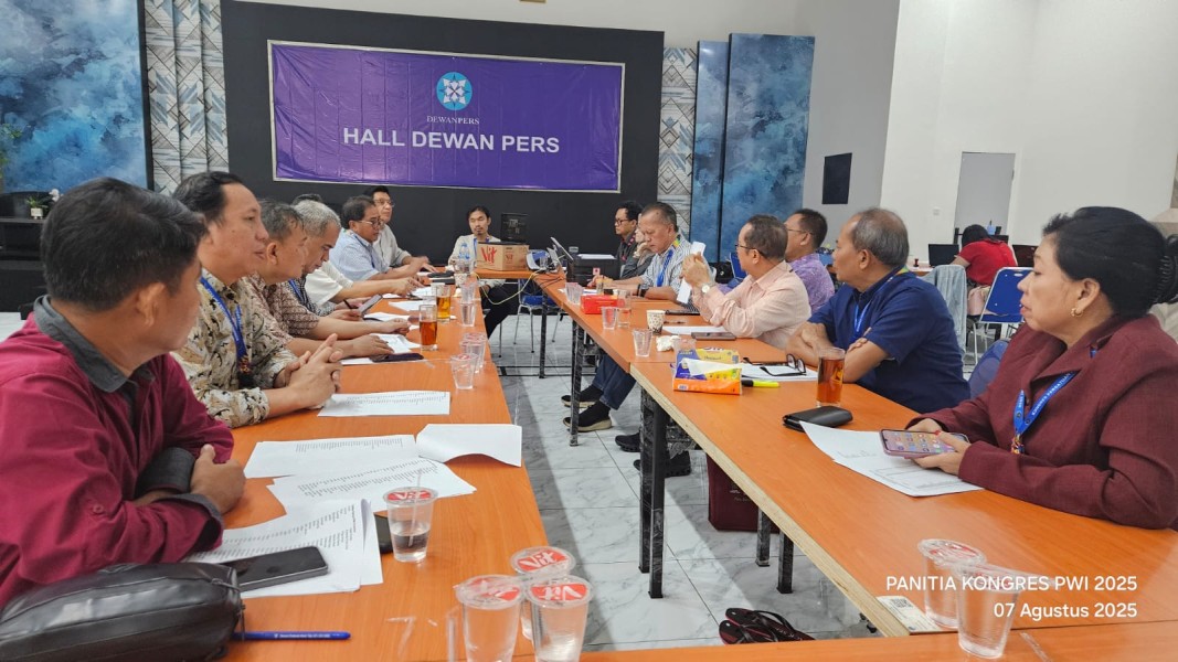 Daftar Pemilih Tetap Kongres PWI 2025 Ditetapkan, Jumlah Hak Suara Jadi 87