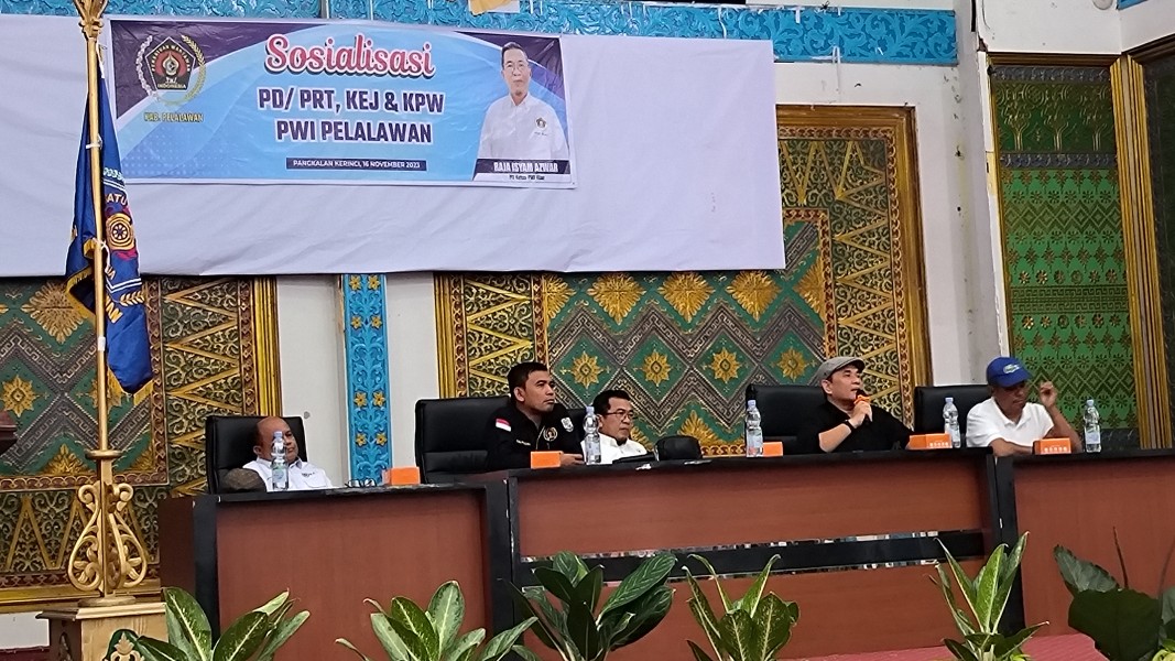 Sosialisasi PD, PRT, KEJ, dan KPW di Pelalawan, Mati Kartu Lebih Satu Tahun Gugur Keanggotaannya