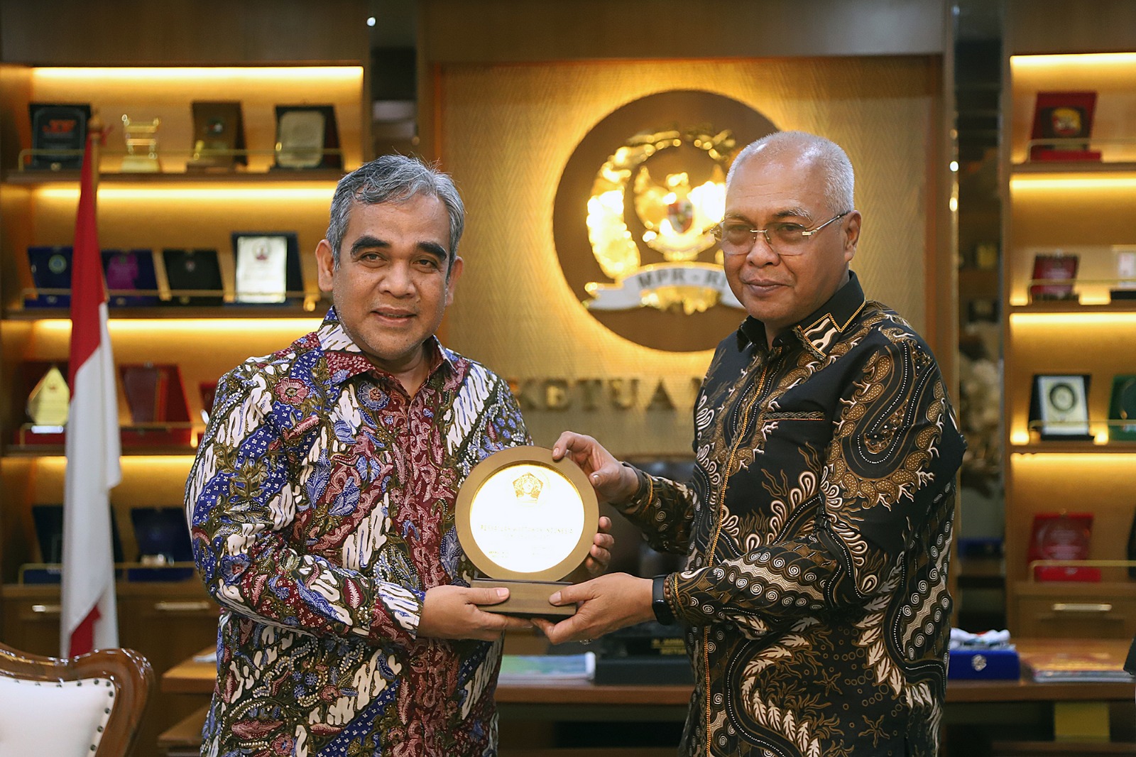 Bernostalgia Masa Jadi Wartawan, Ketua MPR RI Ahmad Muzani Terima Pengurus PWI Pusat dan Diundang ke HPN 2026 