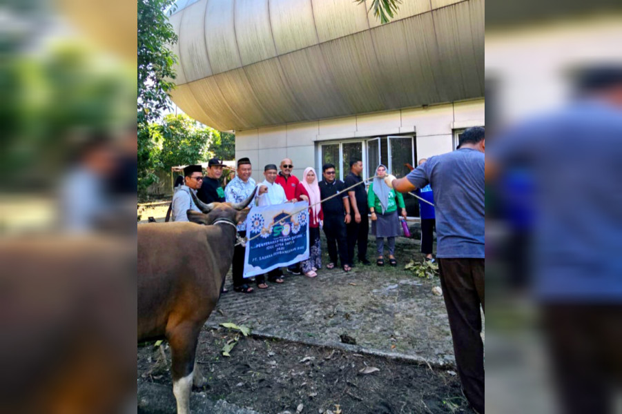 Hari Raya Idul Adha 1445 H, PT SPR Berbagi Hewan Kurban