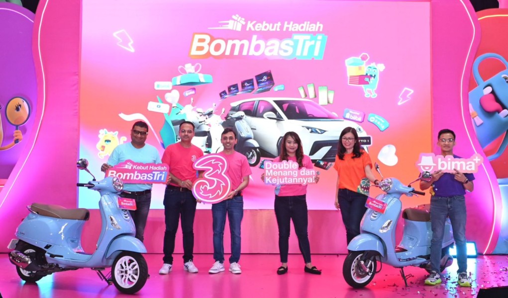 Tri Indosat Ooredoo Hutchison Gelar Kebut Hadiah BombasTri 2025: Ribuan Hadiah dan Kesempatan Ganda untuk Pelanggan Setia Riau