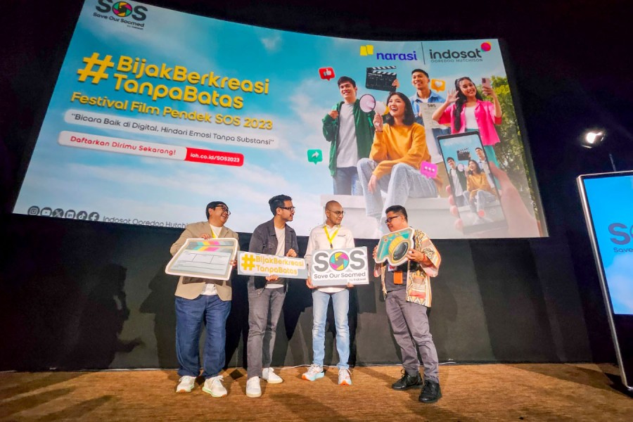 Kampanyekan Anti Hate Speech, Indosat Ooredoo Hutchison Gelar Kompetisi dan Festival Film Pendek SOS 2023