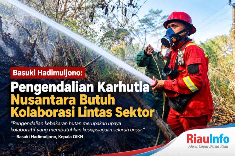 Basuki Hadimuljono: Pengendalian Karhutla Nusantara Butuh Kolaborasi 