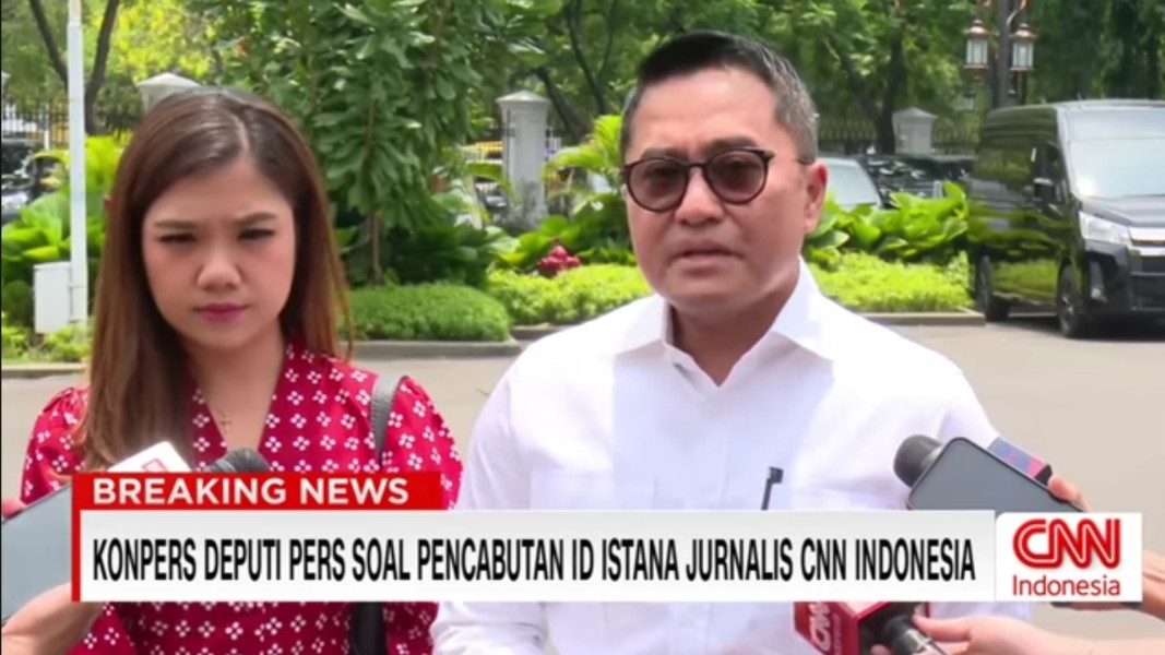 Konferensi Pers: Istana, CNN Indonesia, dan Dewan Pers Sepakat Jamin Kebebasan Pers, ID Diana Valencia Dikembalikan