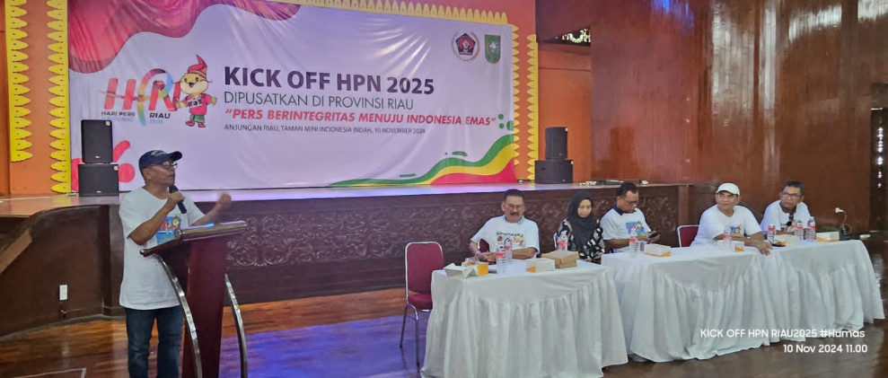 Wartawan Terindikasi Korupsi Dilarang Terlibat Peringatan HPN