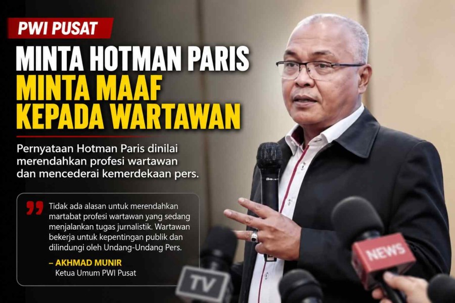 PWI Pusat Minta Hotman Paris Minta Maaf kepada Wartawan 