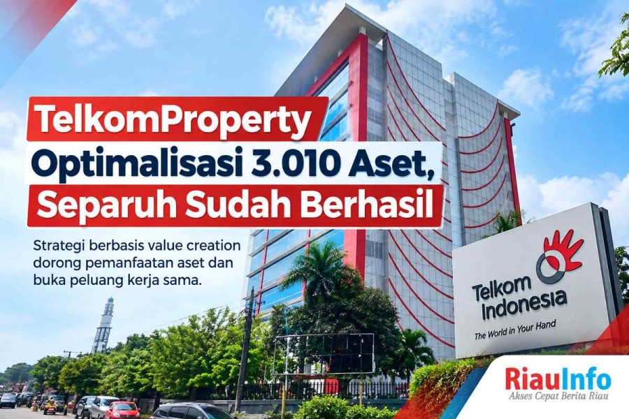 TelkomProperty Optimalisasi 3.010 Aset, Separuh Sudah Berhasil