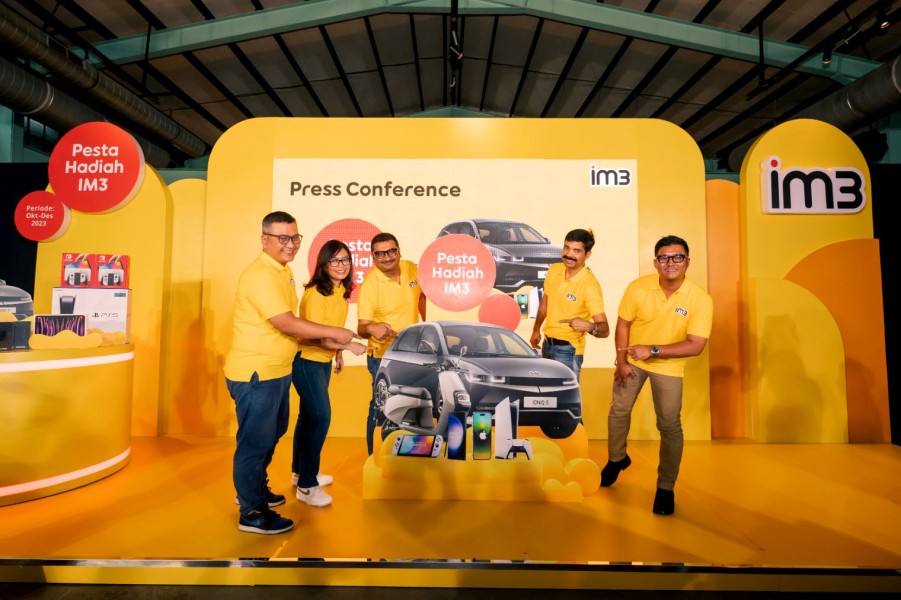 IM3 Gelar Program Pesta Hadiah IM3, Berikan Pelanggan Kesempatan Menangkan Mobil Listrik dan Ribuan Hadiah