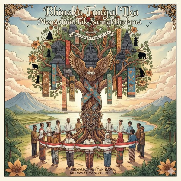 Bhinneka Tunggal Ika: Menyatukan yang Tak Sama, Merawat yang Berbeda
