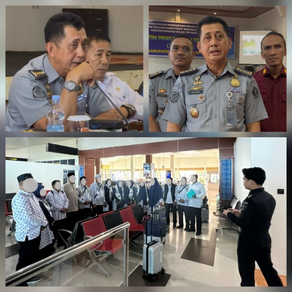 Cegah Keberangkatan Ilegal, Imigrasi Pekanbaru Tunda 15 Calon Jemaah Umroh