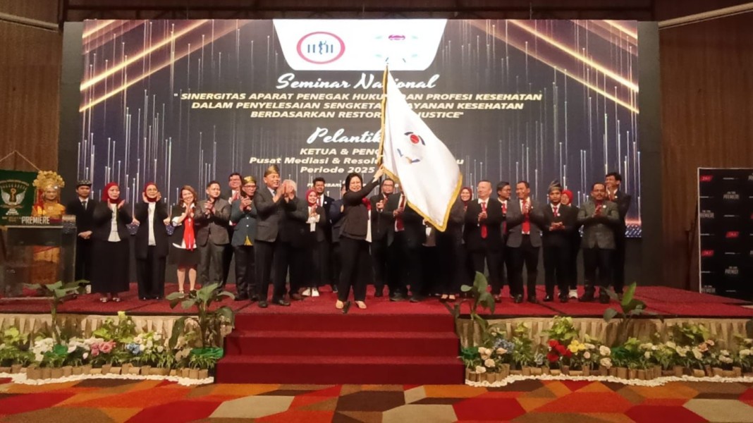 PMRK Riau Resmi Dilantik, Jadi Solusi Mediasi Konflik Kesehatan Berbasis 'Restorative Justice'