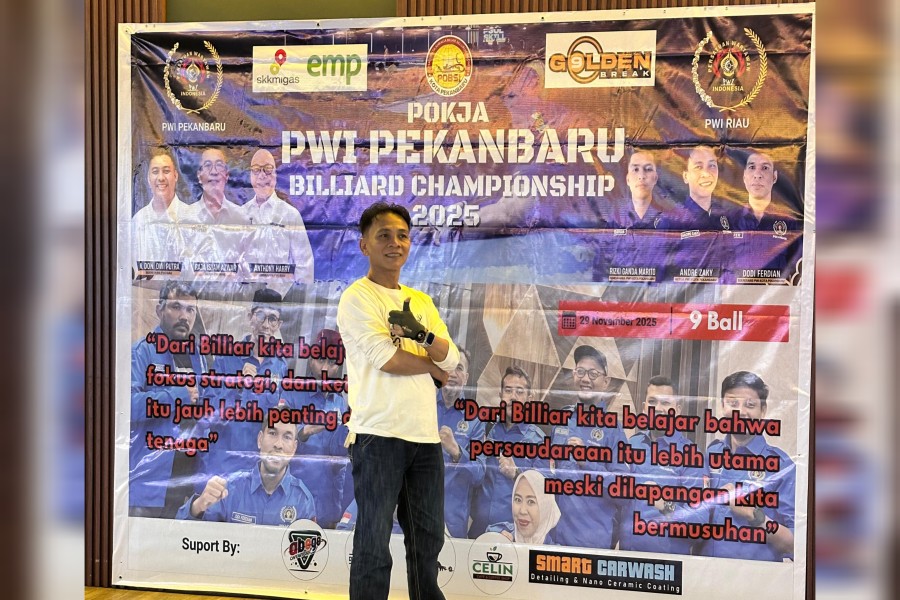 PWI Pekanbaru Biliard Championship 2025 Siap Digelar, Pertandingan Dimulai Sabtu Pagi