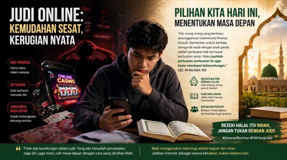 Judi Online dan Generasi Muda: Ketika Kemudahan
