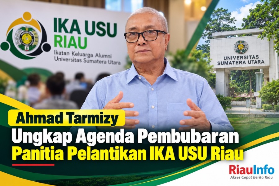 Ahmad Tarmizy Ungkap Agenda Pembubaran Panitia Pelantikan IKA USU Riau
