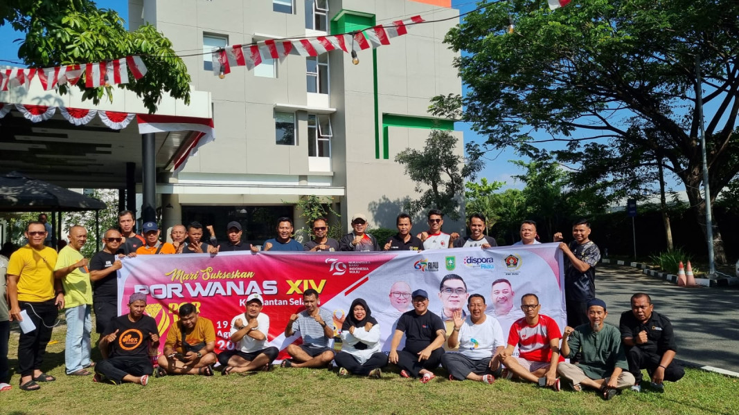 Kontingen Porwanas Riau Tiba di Kalimantan Selatan