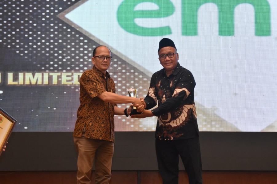 EMP Bentu Limited Raih Penghargaan Sahabat Media di Anugerah Media Siber SMSI Riau 2025