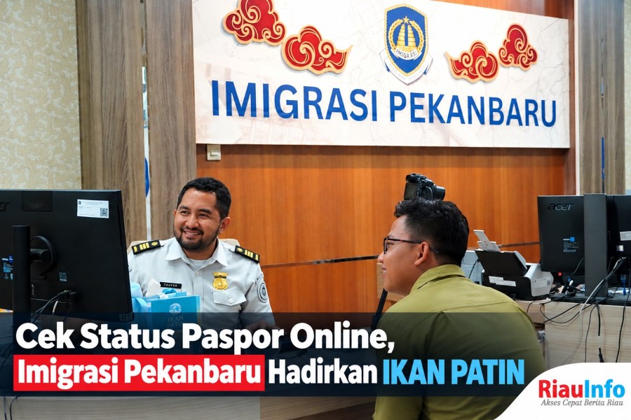 Cek Status Paspor Online, Imigrasi Pekanbaru Hadirkan IKAN PATIN 