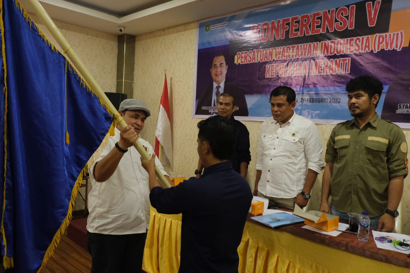 Safrizal Terpilih Aklamasi Ketua PWI Kepulauan Meranti Periode 2023-2026
