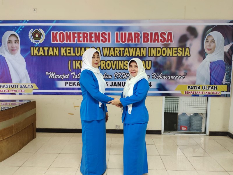 Fatia Ulfah Ditetapkan Menjadi Ketua IKWI Riau Periode 2024-2029