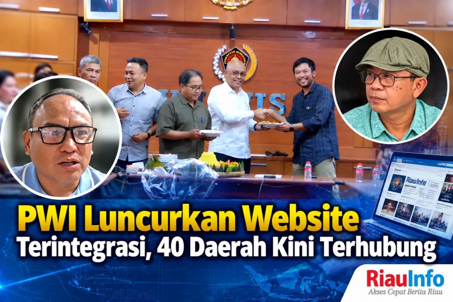 PWI Luncurkan Website Terintegrasi, 40 Daerah Kini Terhubung 