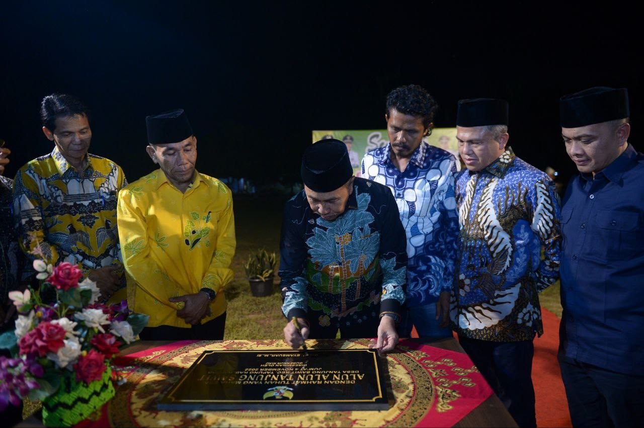 BumDes di Kampar dapat BKK Rp190 Juta, Warga: Terima Kasih Pak Gubernur Riau