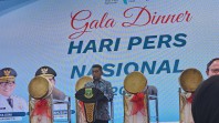 Gubernur Andra Soni Jamu Insan Pers se-Indonesia dalam Gala Dinner HPN 2026 di Banten 