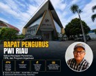 PWI Riau Fokus Persiapan Porwarnas Lampung dan HPN 2027