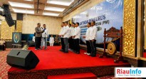 Raja Isyam Lantik PWI Meranti, Ingatkan Berita Jangan Diperjualbelikan 