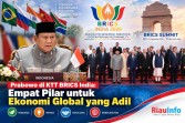 Prabowo di KTT BRICS India: Empat Pilar untuk Ekonomi Global yang Adil
