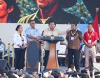 May Day 2026 di Monas, Presiden Prabowo Sahkan UU PPRT dan Bentuk Satgas Mitigasi PHK 